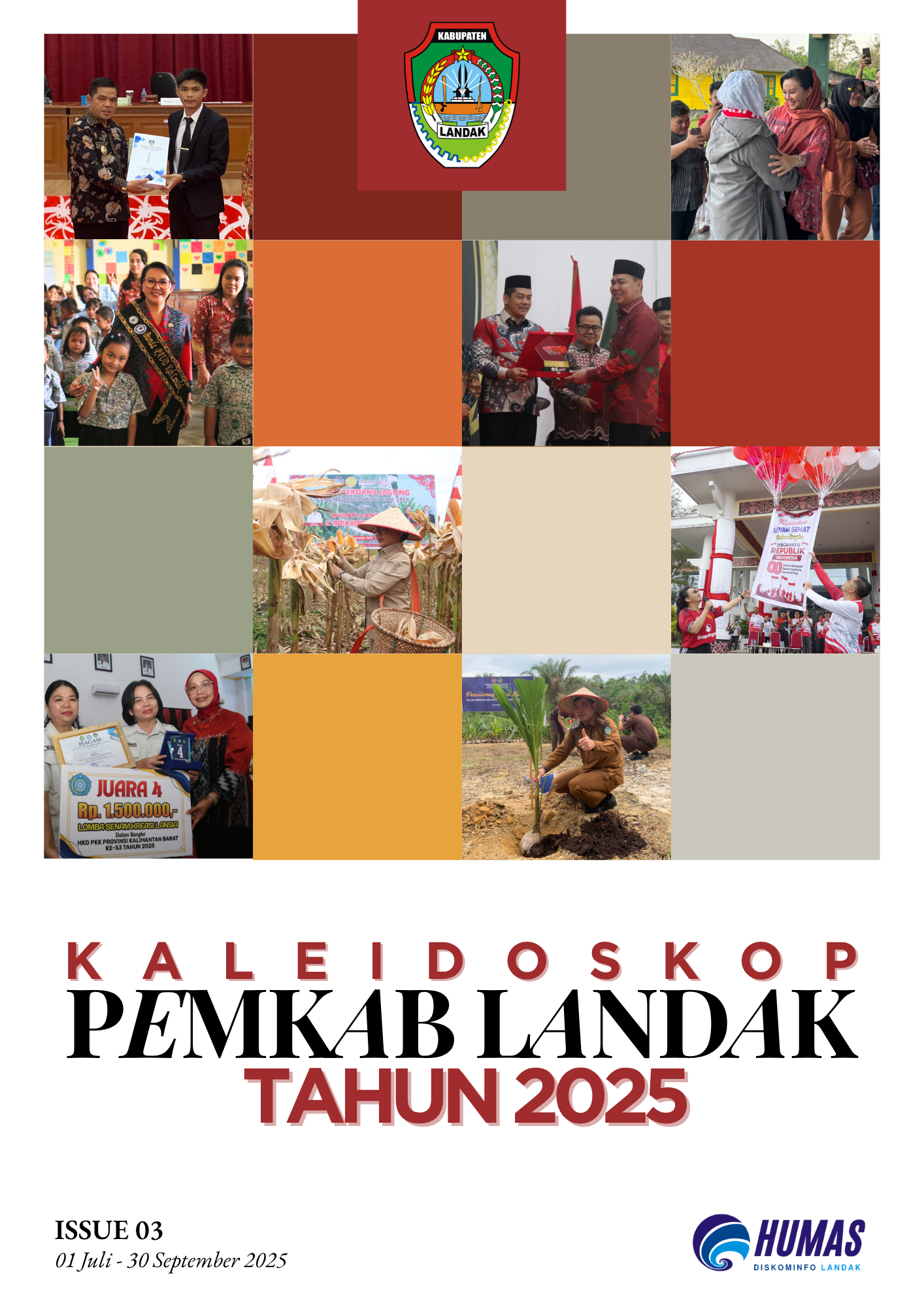 KALEIDOSKOP PEMKAB LANDAK TAHUN 2025 EDISI 03